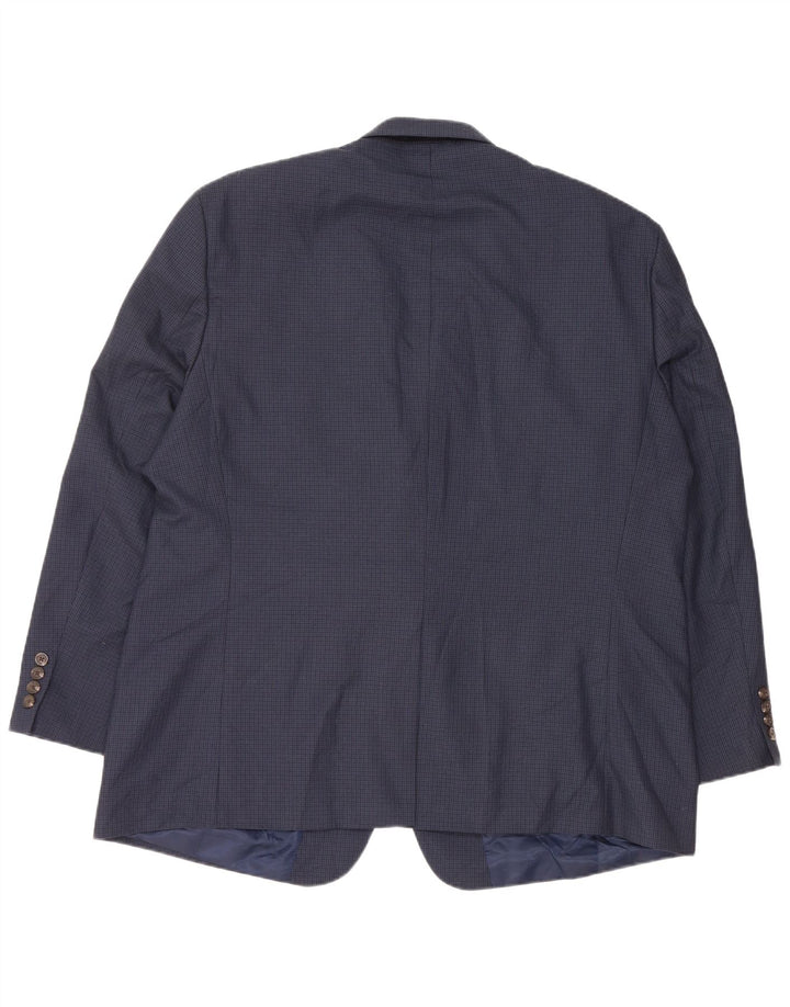 Chaps Chaqueta tipo blazer para hombre EU 50 Grande Poliéster de pata de gallo azul marino