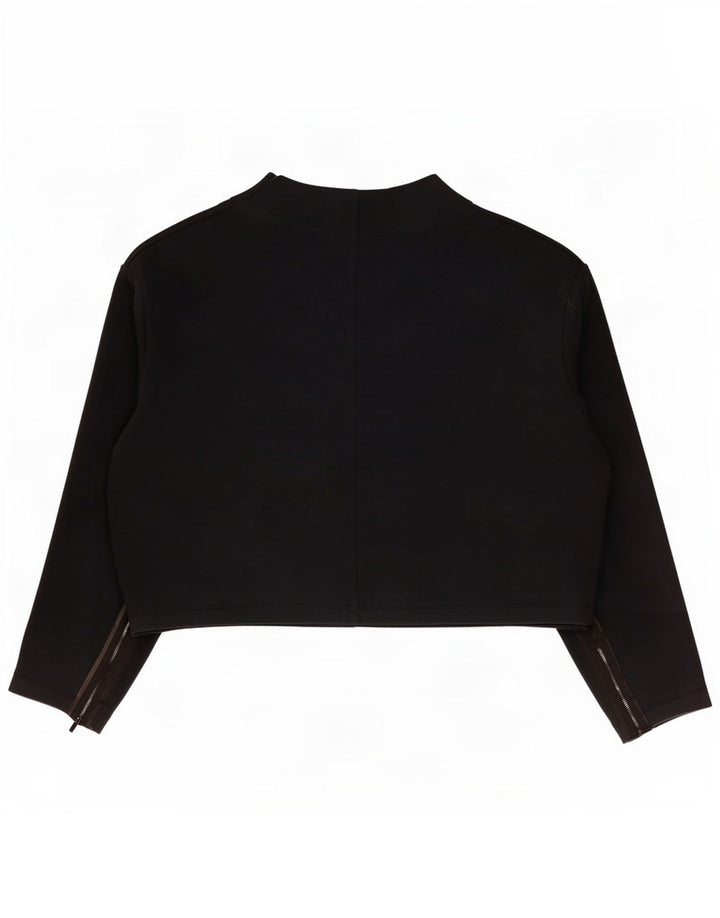 Top extragrande Nike de manga larga para mujer UK 44 Algodón negro mediano