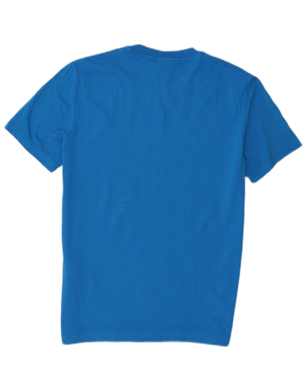 Champion Camiseta gráfica para hombre Top Small Blue Cotton