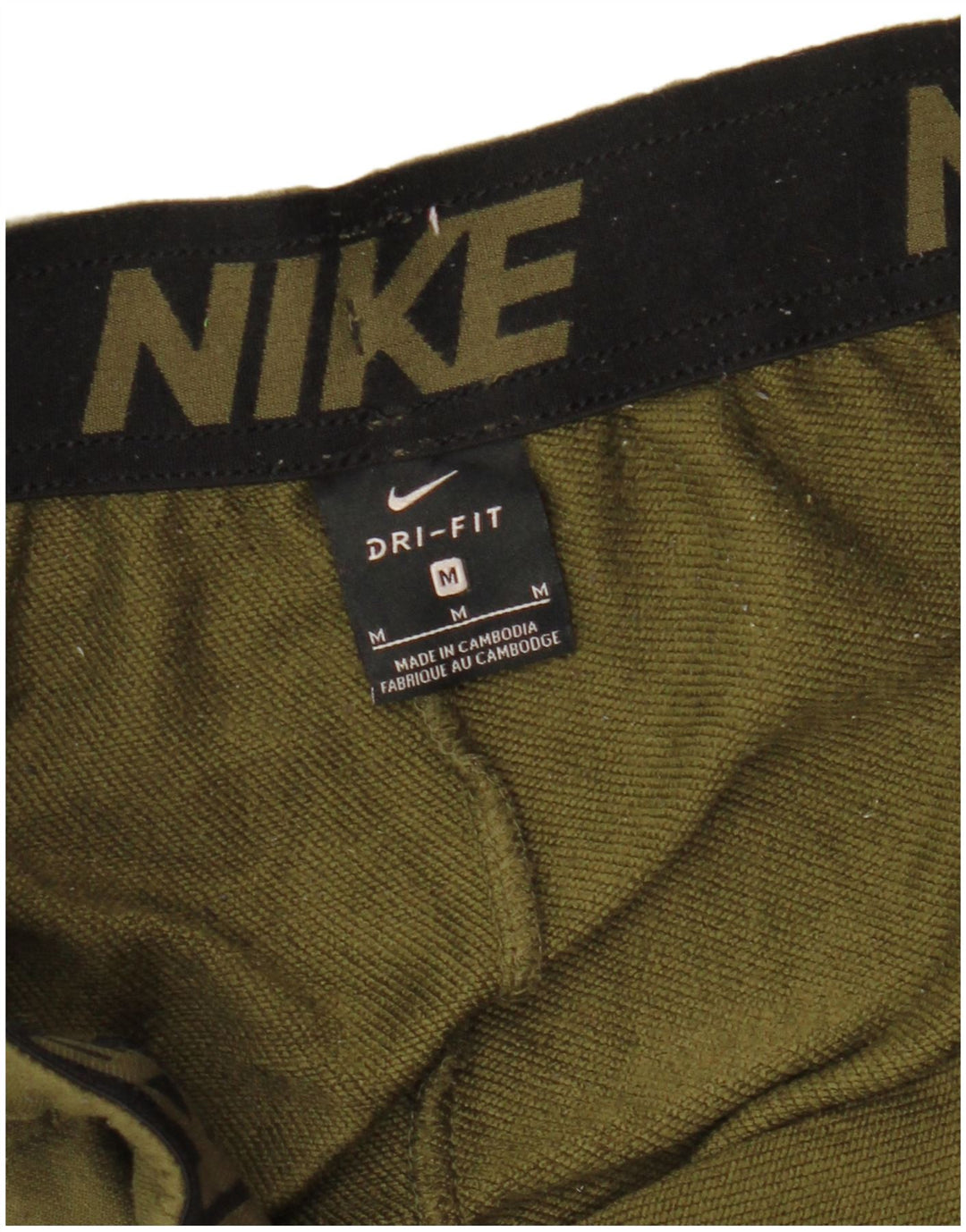 NIKE Hombre Dri Fit Chándal Pantalones Joggers Medium Khaki