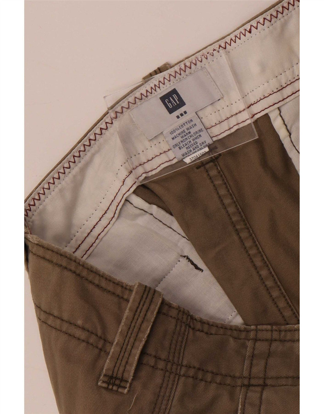 Gap Pantalones cortos casuales para hombre W38 XL Algodón marrón