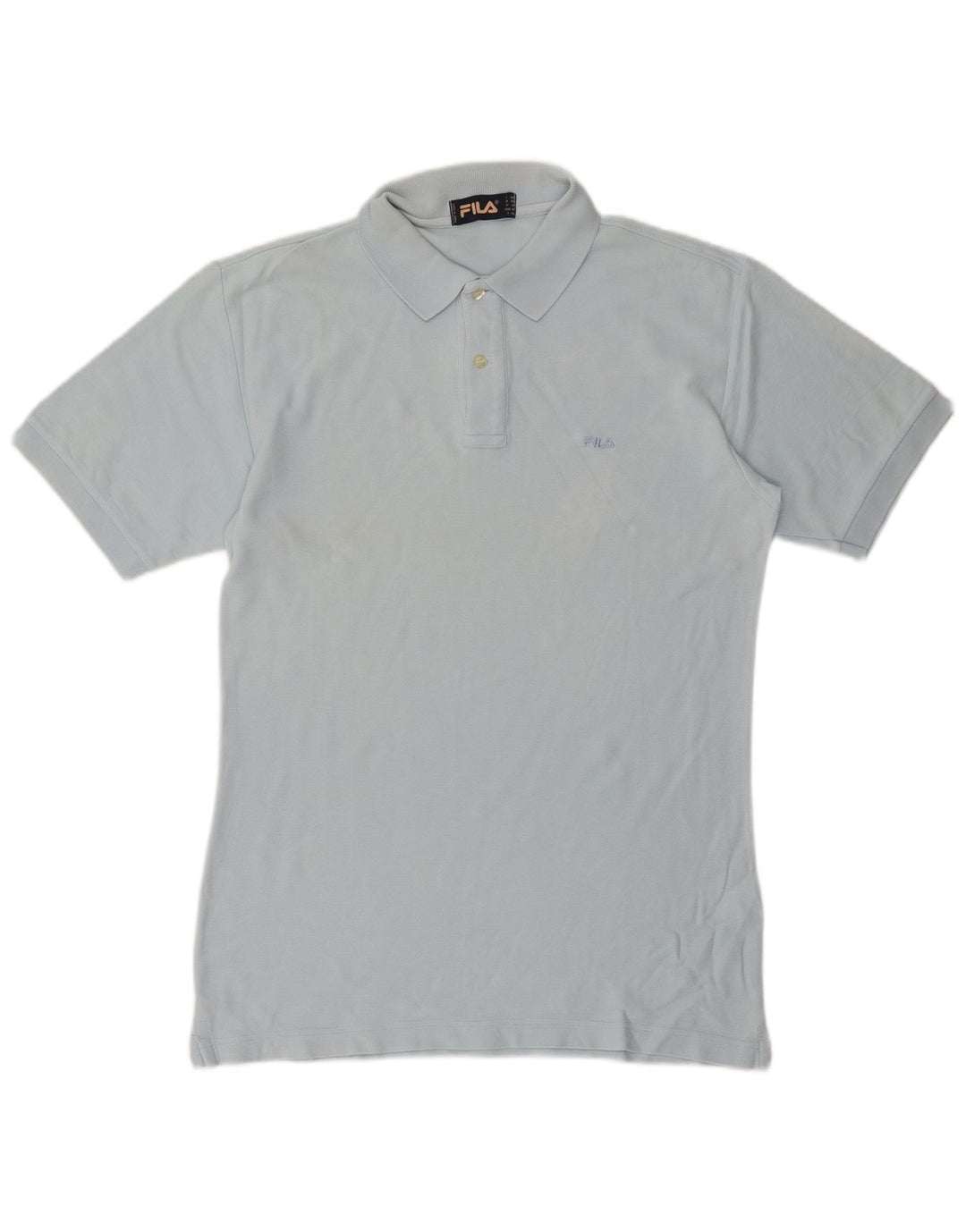 FILA Polo Hombre IT 50 Algodón Azul Medio
