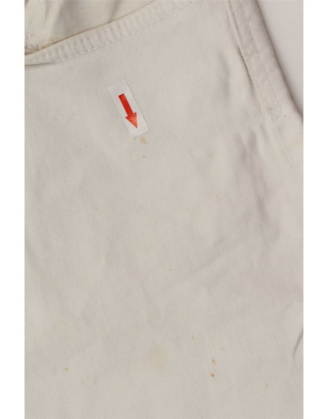Zara Jeans recortados desgastados para hombre EU 40 Medium W31 L25 Algodón blanco