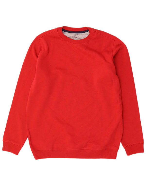 James Pringle - Sudadera para hombre, color rojo medio, algodón