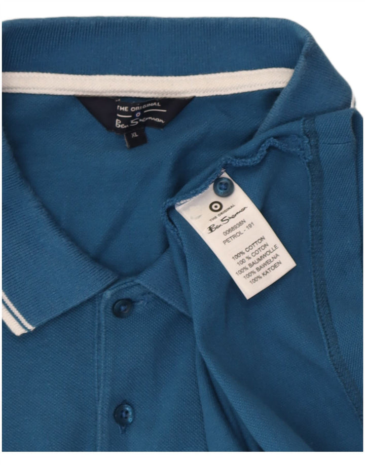 Ben Sherman Polo Hombre XL Algodón Azul