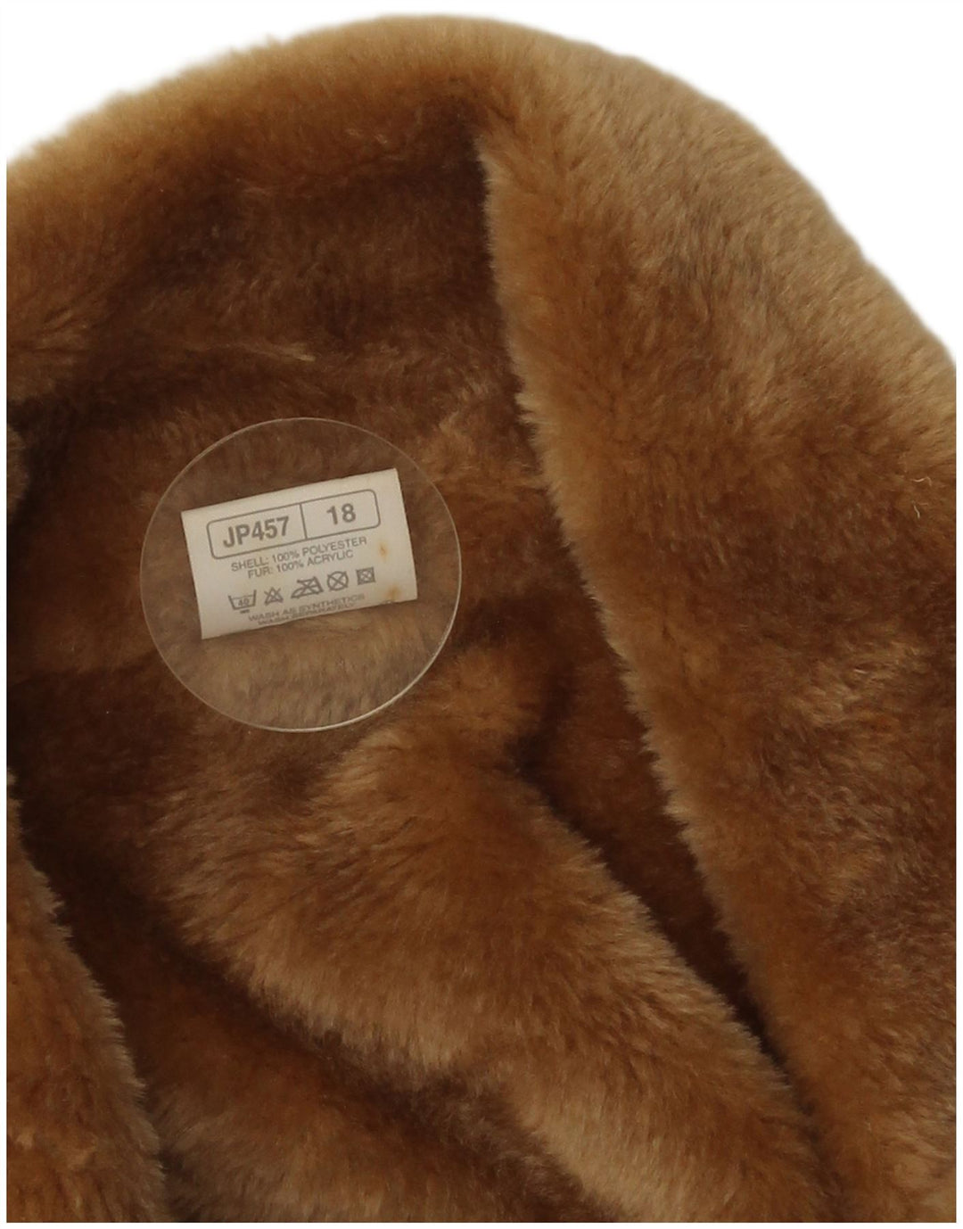 Abrigo Sherpa Classics para mujer ES 40 XL Poliéster beige