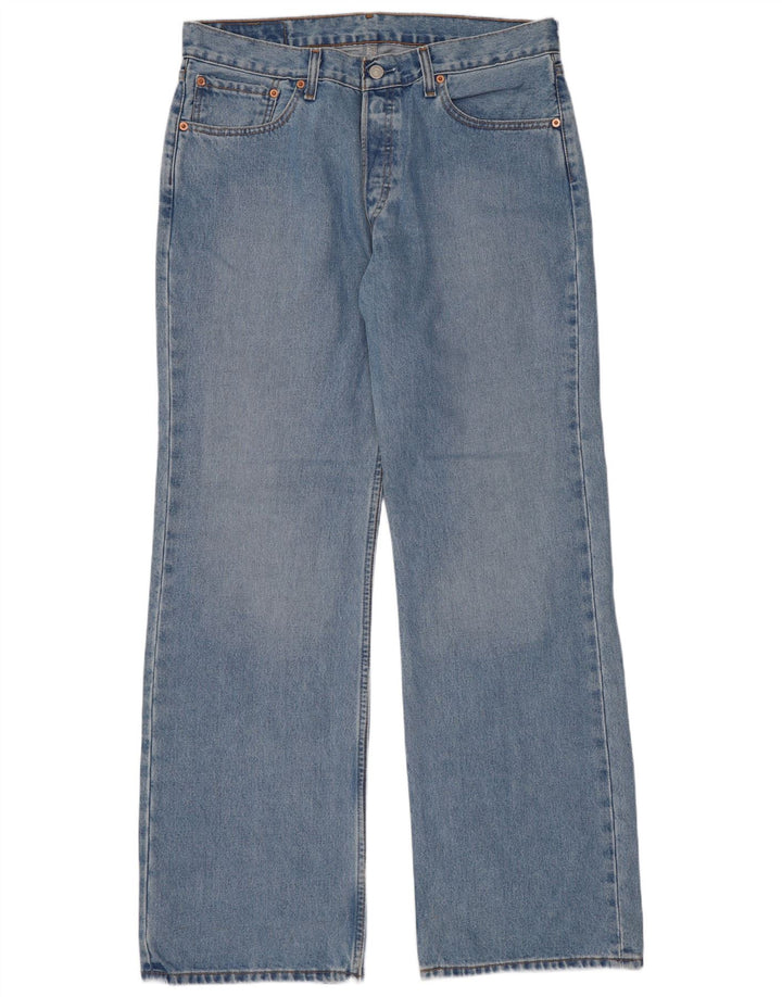 Levi's Hombre 527 Vaqueros Bootcut W34 L32 Algodón Azul
