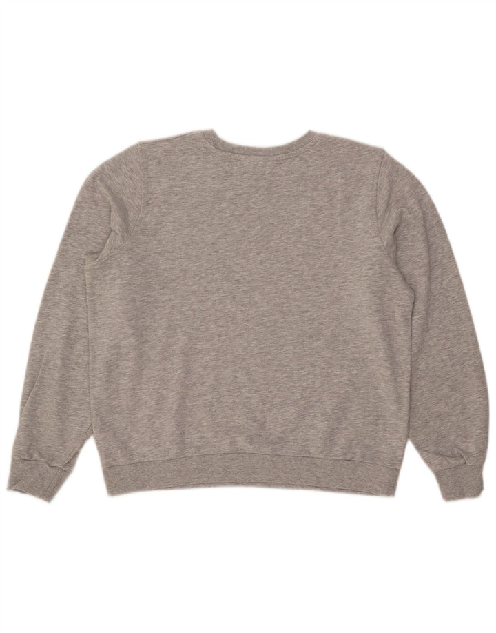 Marks & Spencer - Sudadera corta para mujer, talla 40, talla grande, color gris moteado