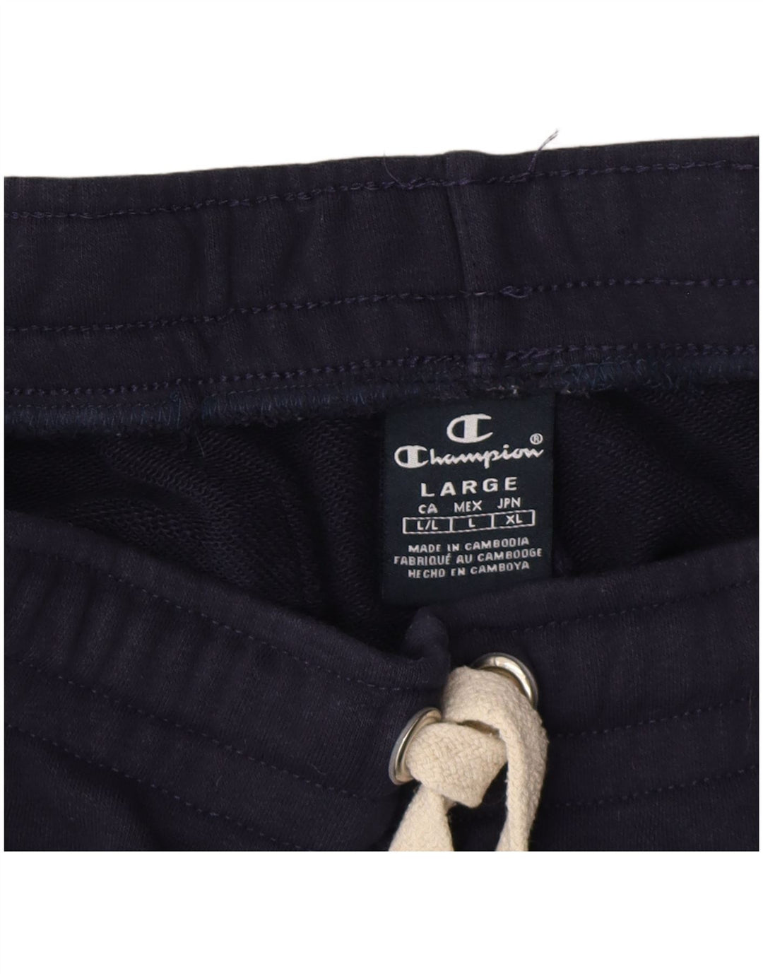 Champion Shorts deportivos gráficos para mujer UK 44 Large Azul marino