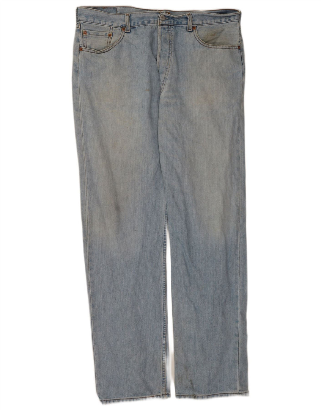 Levi's Hombre 501 Vaqueros Rectos W38 L34 Algodón Azul