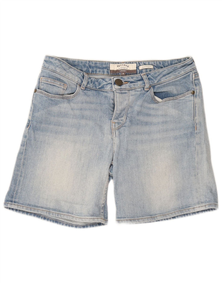 Pantalones cortos vaqueros para mujer Fat Face UK 8 Small W30 Algodón azul