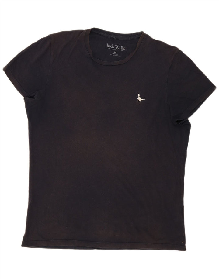 Camiseta Jack Wills Hombre Top Medium Azul Marino Algodón