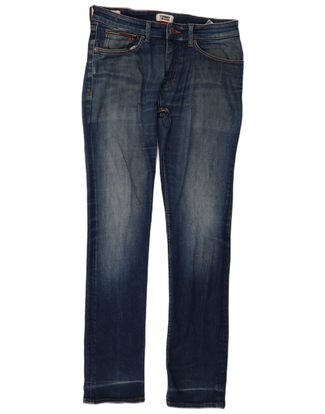 Tommy Hilfiger Vaqueros Slim para Hombre W31 L32 Algodón Azul