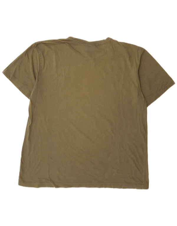 Polo Ralph Lauren - Camiseta para hombre, talla grande, color caqui, algodón