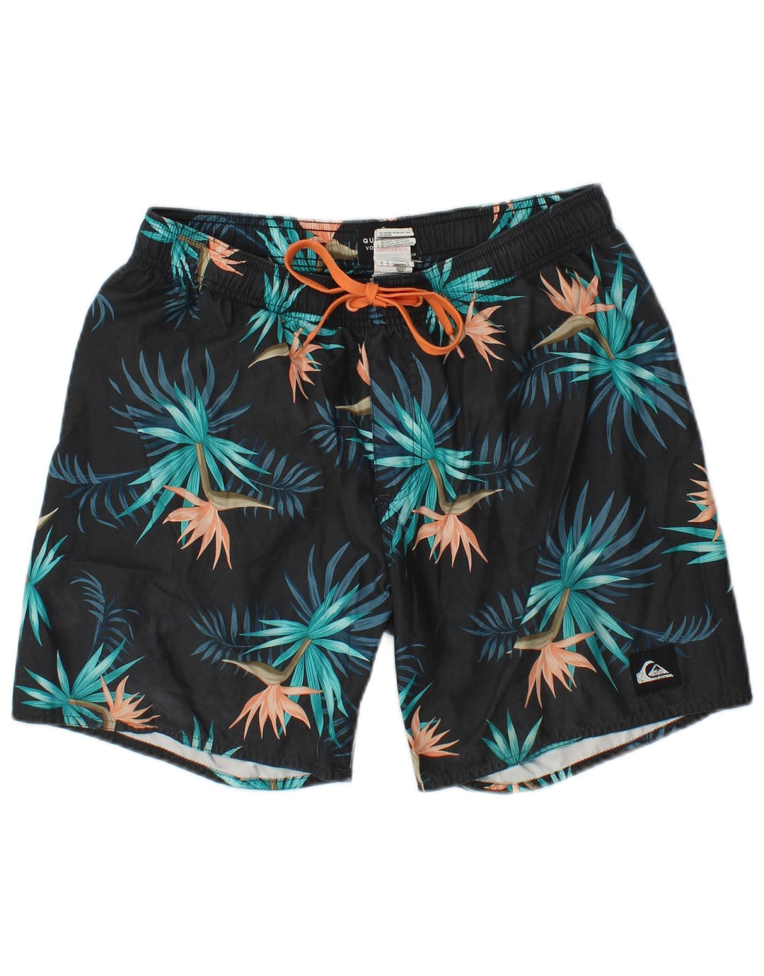 Bañador Quiksilver Hombre Bañador Mediano Azul Marino Floral Poliéster