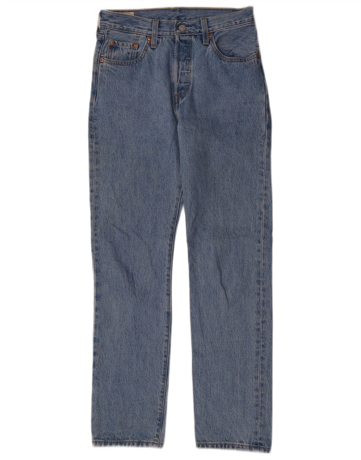 Vaqueros Levi's Mujer 501 Rectos W25 L30 Algodón Azul