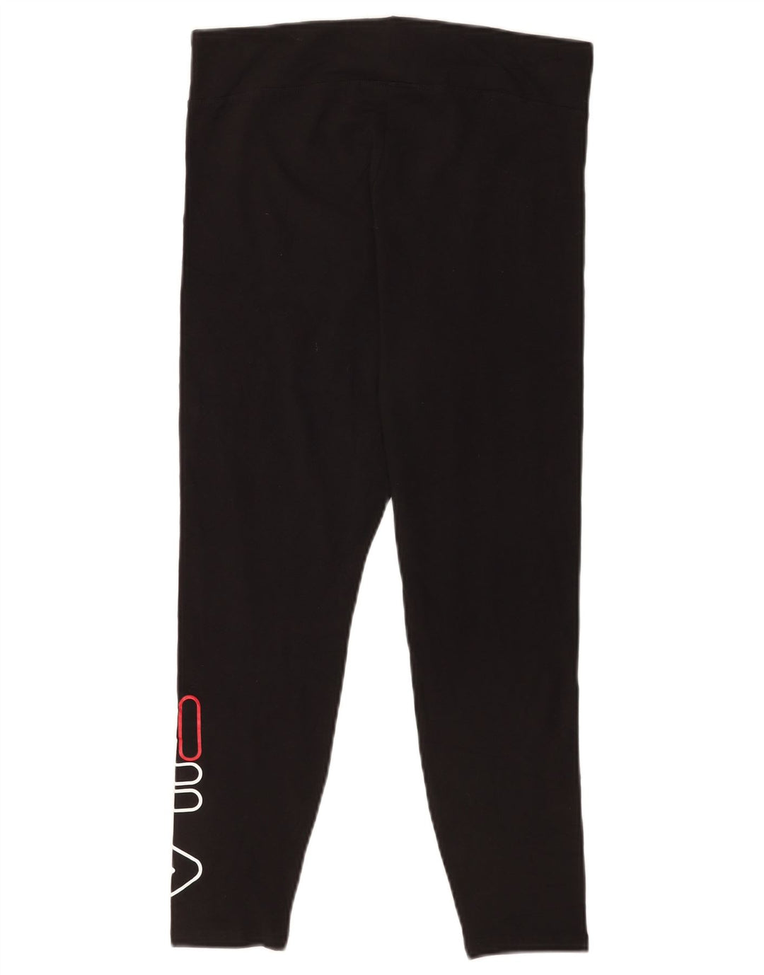 Fila Mujer Graphic Crop Leggings Grande Algodón Negro