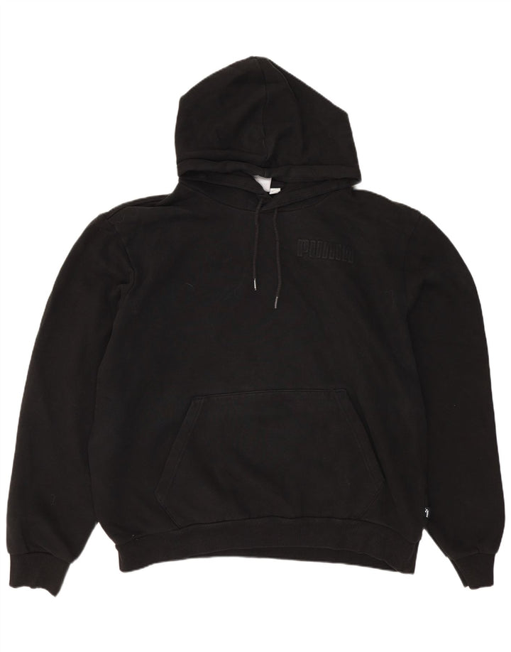 PUMA Jersey con capucha de gran tamaño para mujer Reino Unido 46 Grande Negro