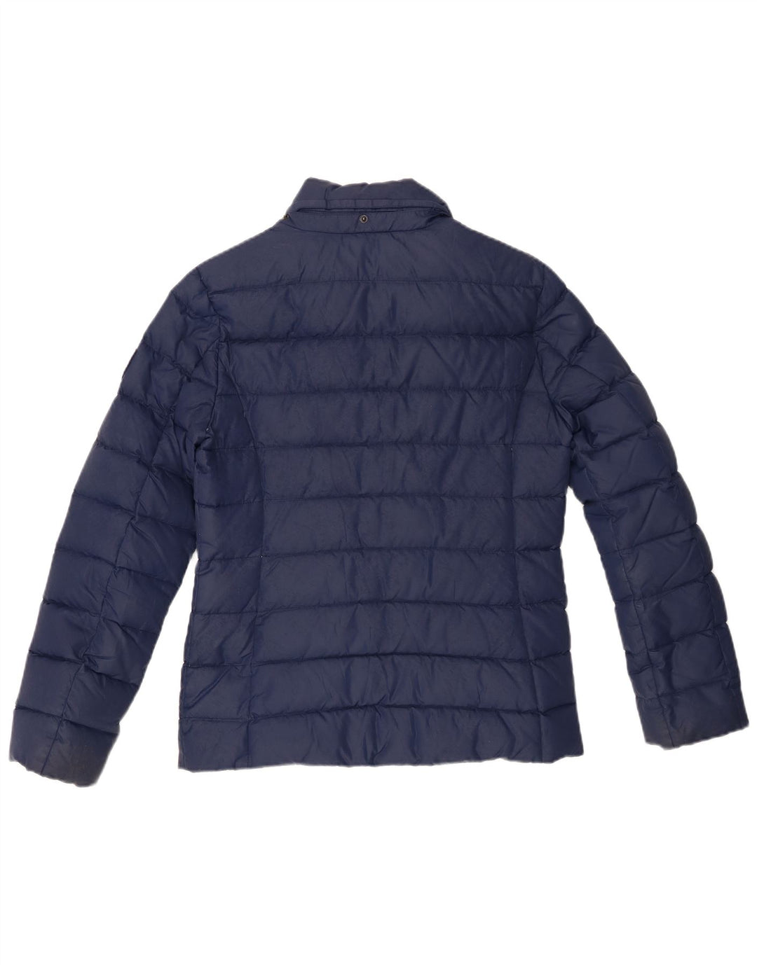 Tommy Hilfiger Chaqueta acolchada para mujer UK 14 Mediana Azul marino Poliéster