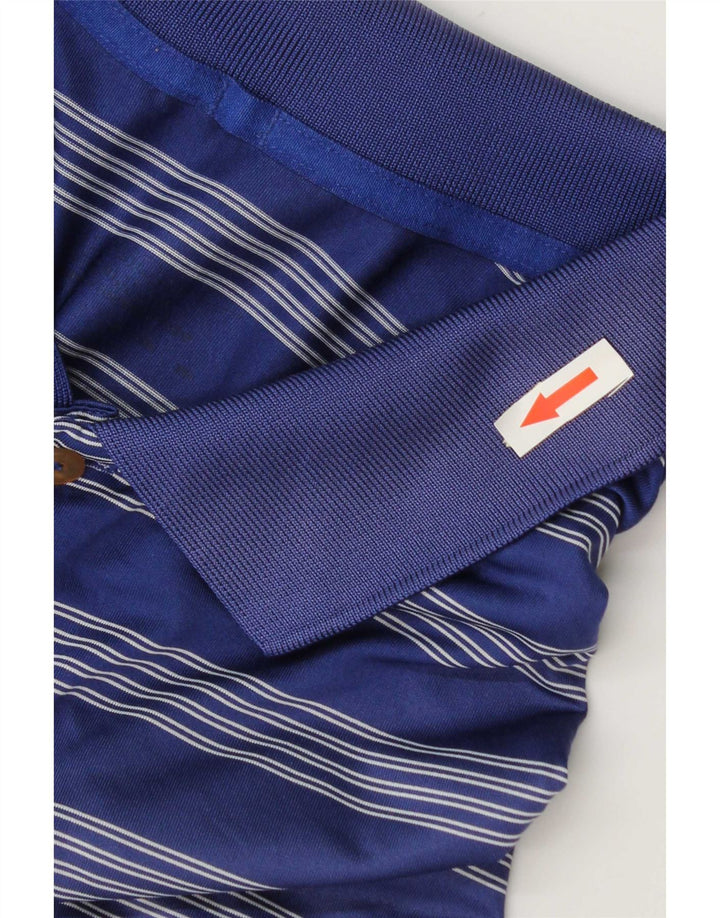 Nike Polo para hombre 2XL Poliéster a rayas azul marino