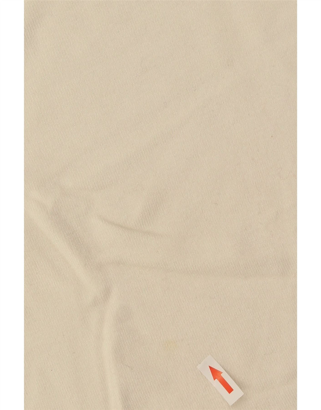 Zara Mujer Crop Top Manga Larga UK 44 Grande Rayón Blanco Roto