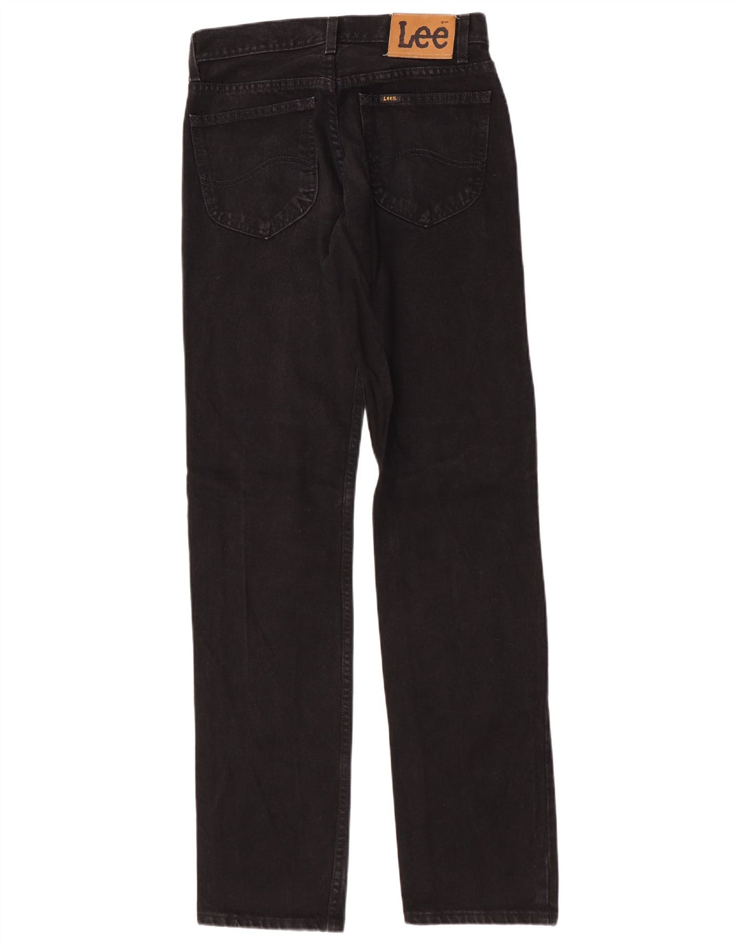 Lee Vaqueros Rectos Seattle para Hombre W31 L34 Algodón Negro