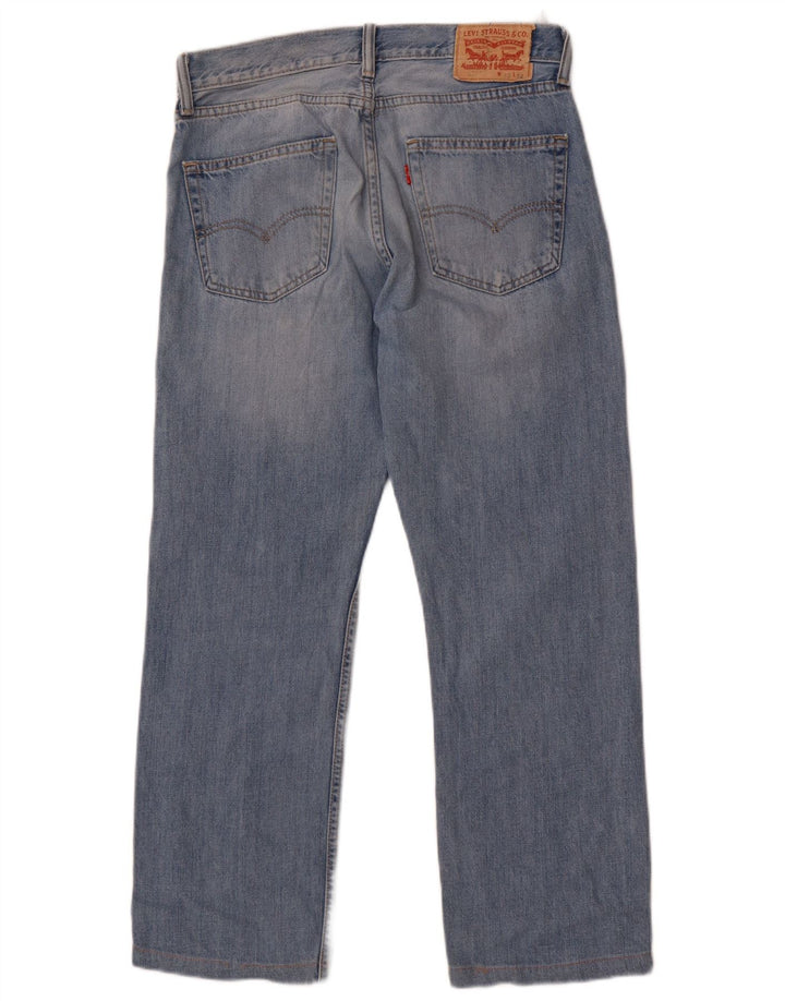 Levi's Hombre 505 Vaqueros Rectos W30 L27 Algodón Azul
