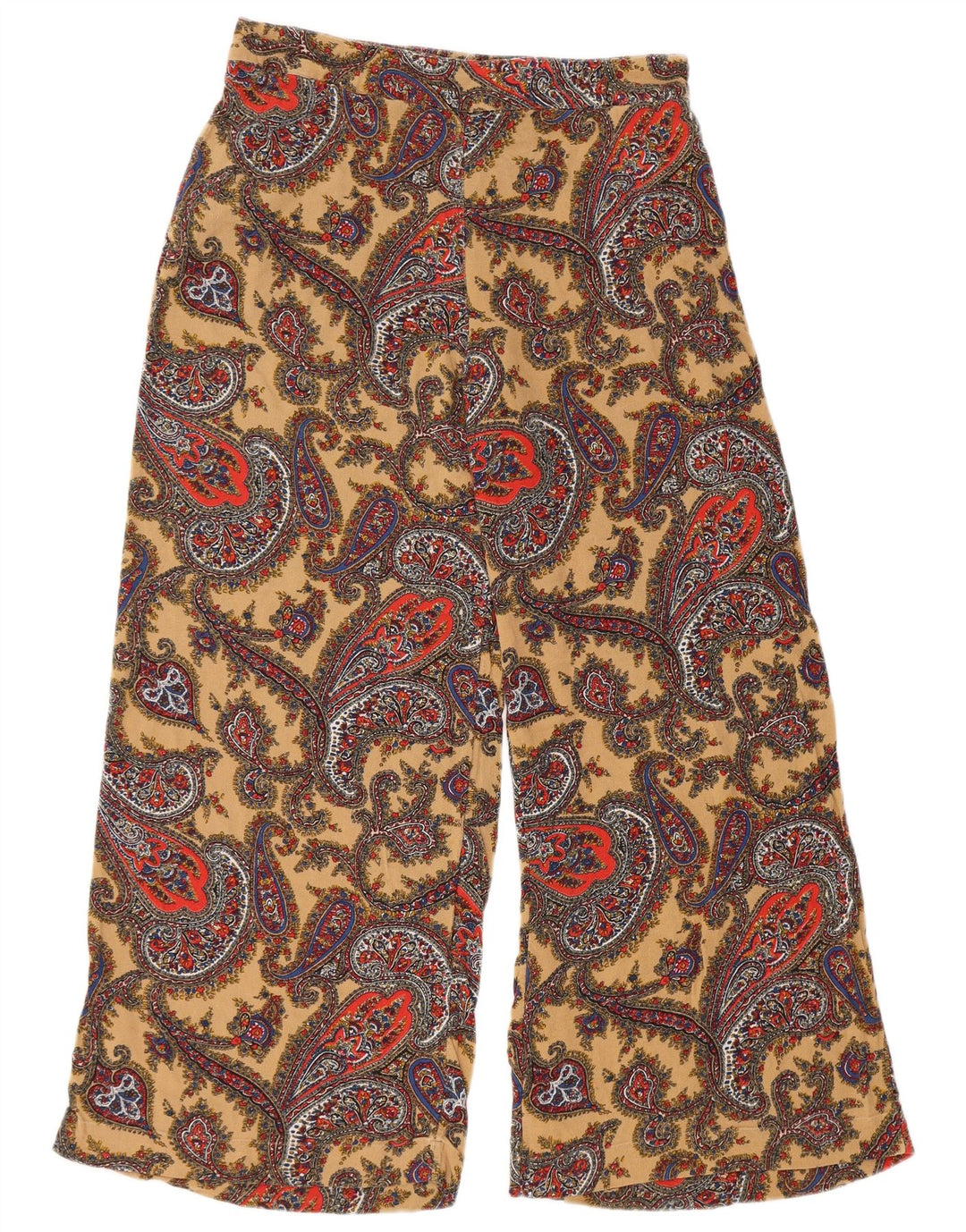 FAT FACE Pantalones de cintura alta para mujer UK 12 Medium W30 L27 Multicolor