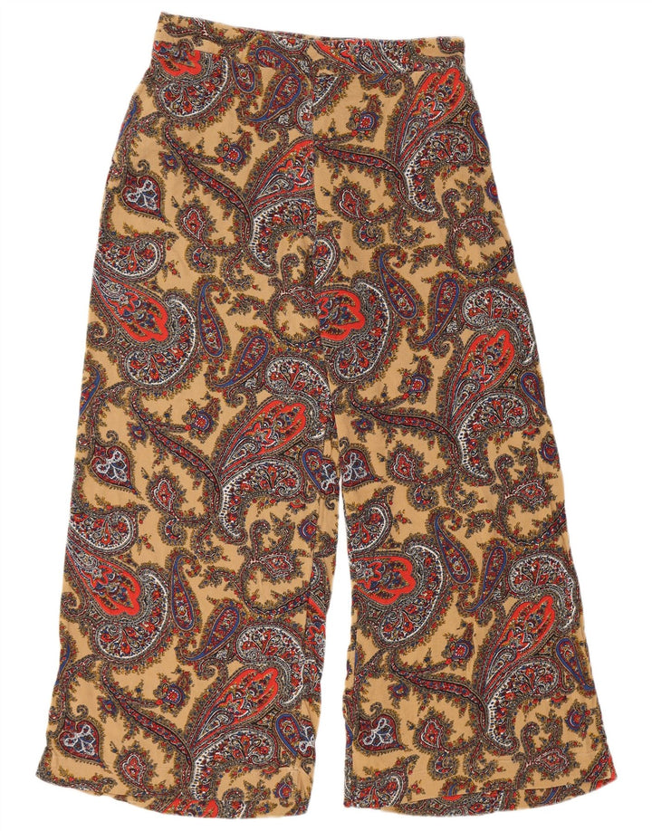 FAT FACE Pantalones de cintura alta para mujer UK 12 Medium W30 L27 Multicolor