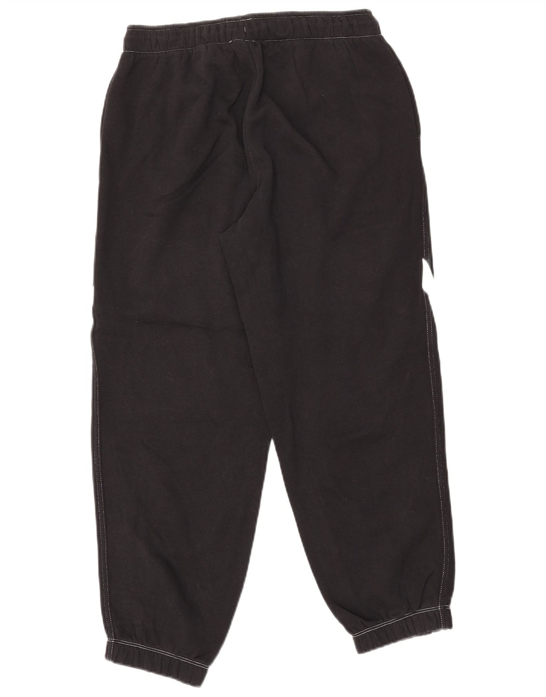 NIKE Mujer Graphic Chándal Pantalones Joggers UK 10 Small Negro Algodón