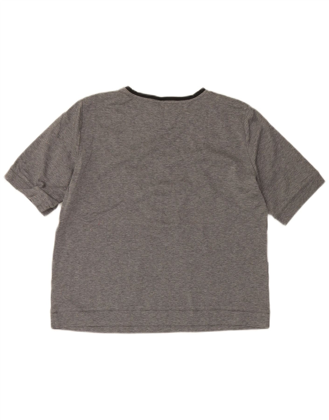 MAX MARA Camiseta de fin de semana para mujer Top UK 46 Large Grey Colourblock