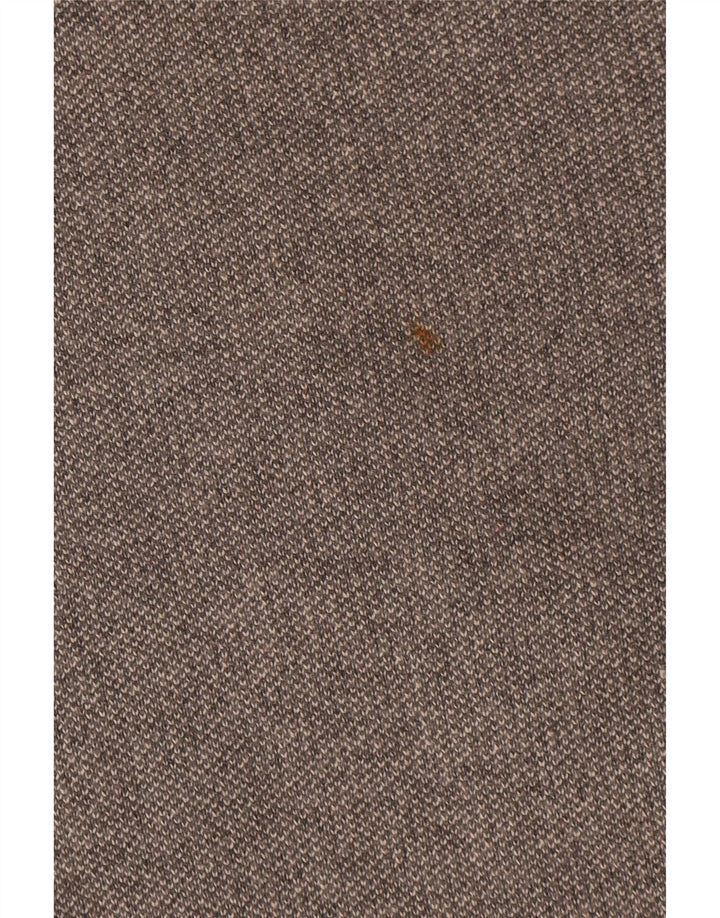 Massimo Dutti Cárdigan Extragrande de Manga 3/4 para Mujer UK 40 Small Gris
