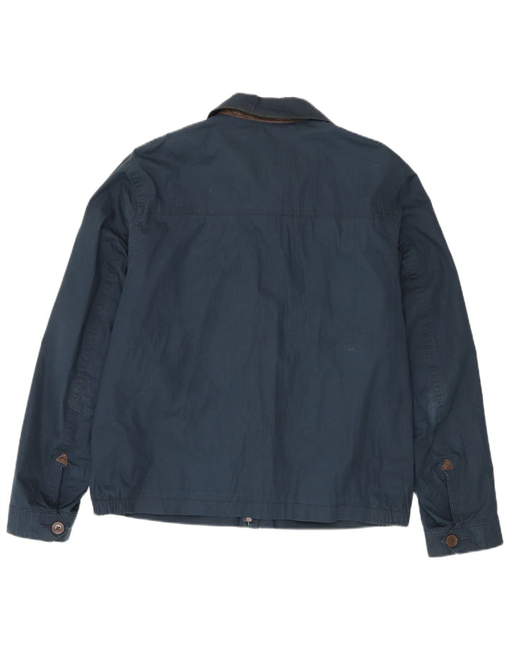 Timberland Chaqueta utilitaria para hombre Reino Unido 40 Grande Azul marino Algodón