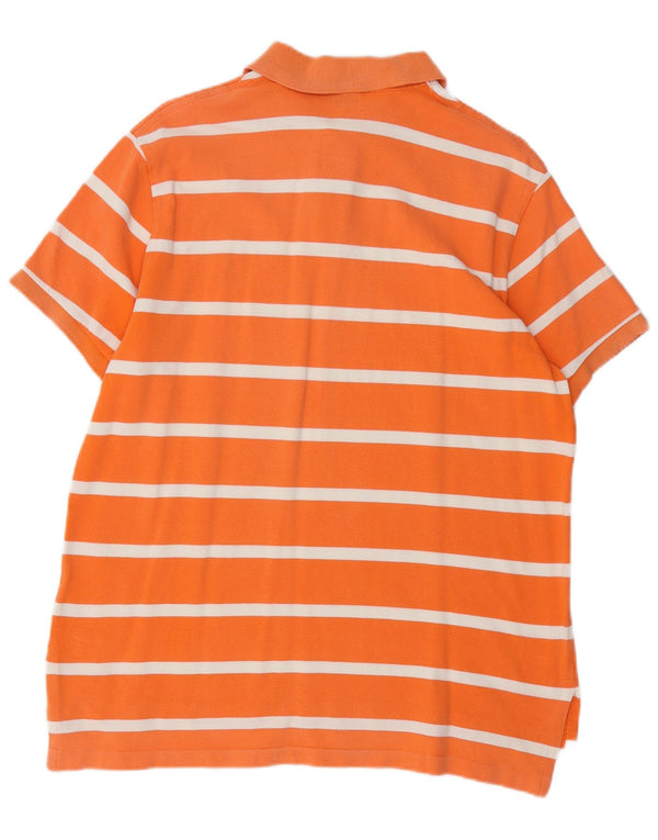 POLO RALPH LAUREN Polo Hombre XL Algodón Rayas Naranja