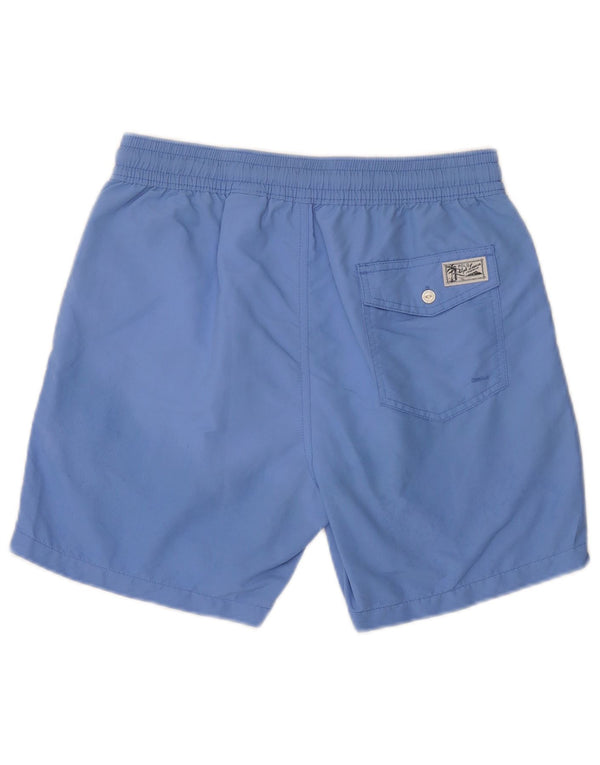 Polo Ralph Lauren - Bañador para hombre, talla pequeña, nailon azul