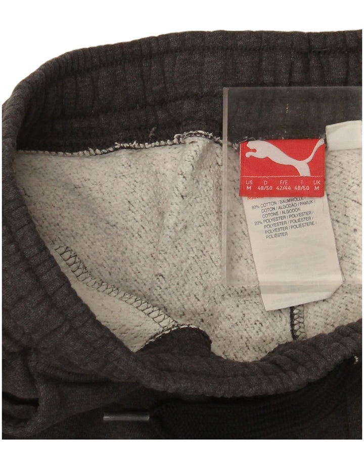 Pantalones De Chándal Puma Hombre Gris Medio Algodón