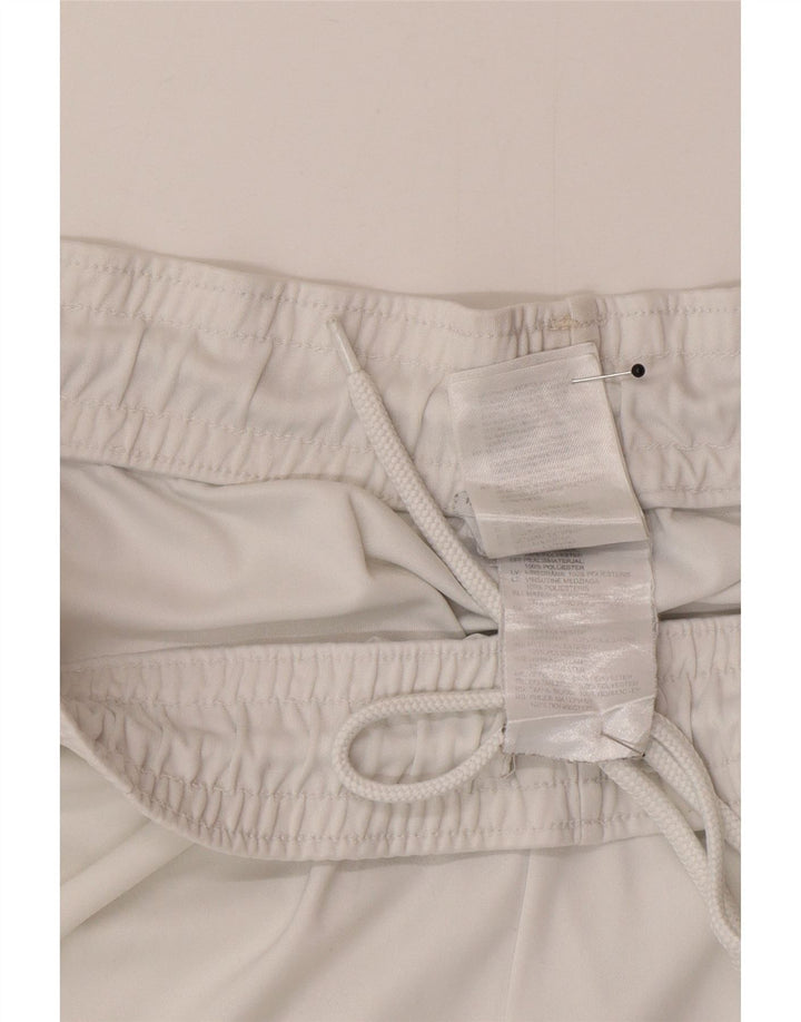 Adidas Mens Climalite Sport Shorts Grande Blanco Poliéster