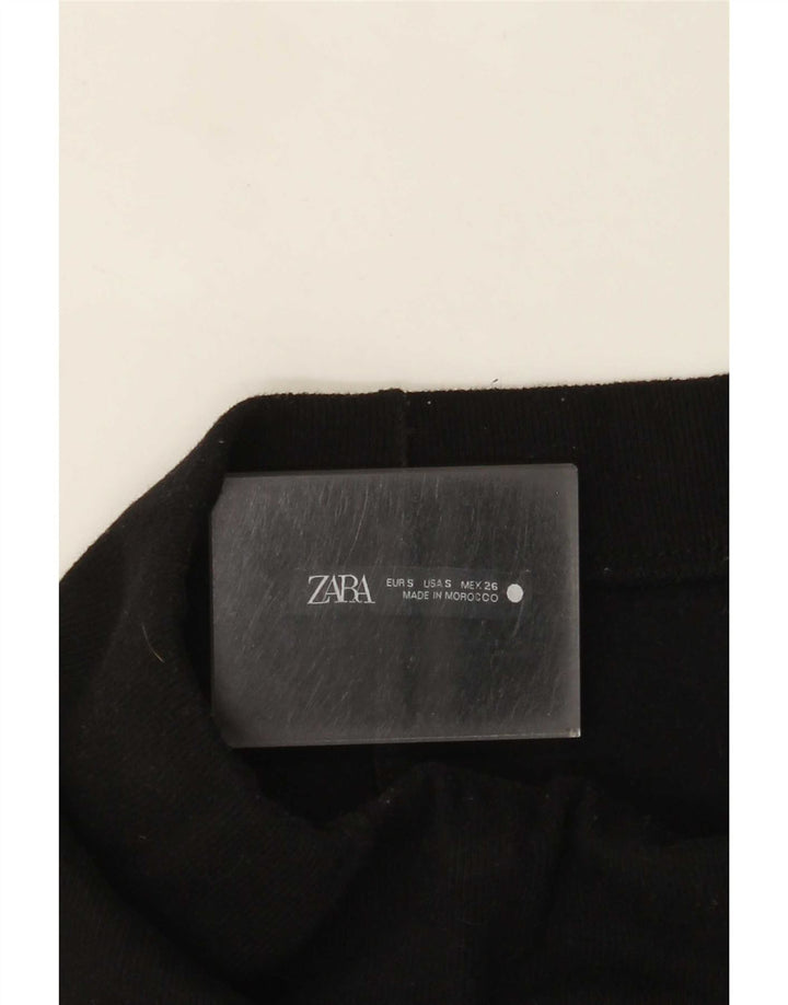 Zara Mujer Falda Lápiz Pequeña W26 Negro