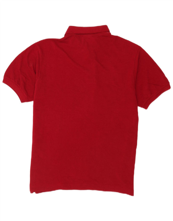 Polo Lacoste para hombre talla 5 grande algodón rojo