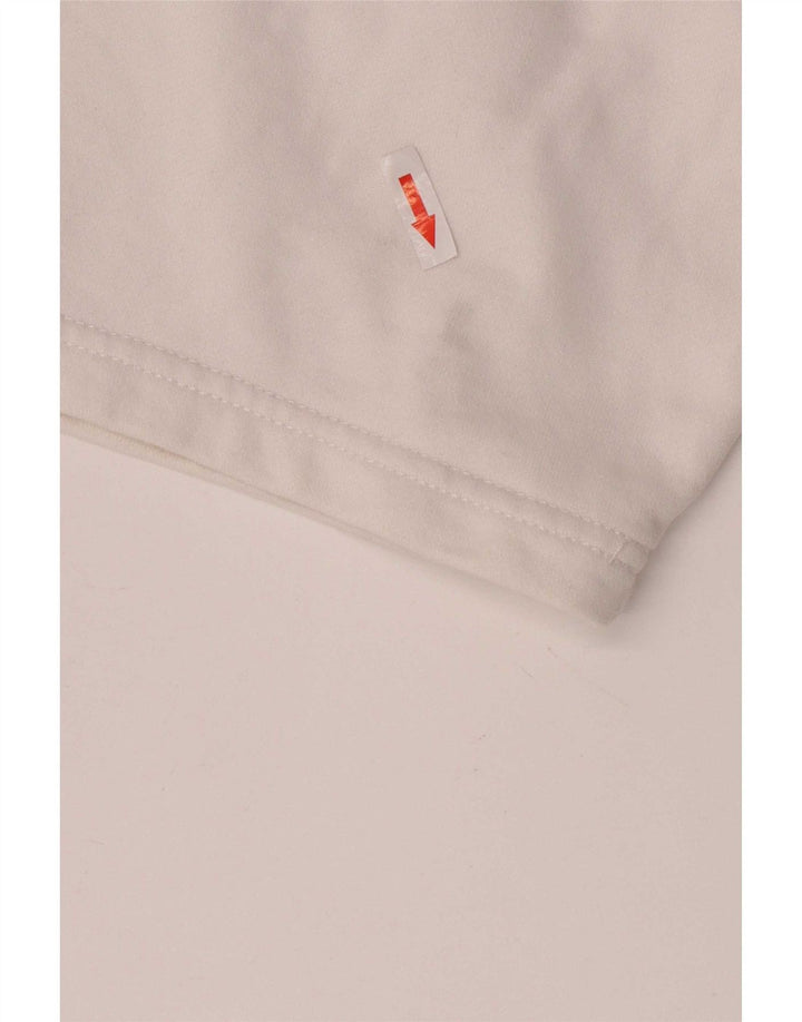 Calvin Klein Pantalones cortos deportivos para hombre de algodón blanco grande