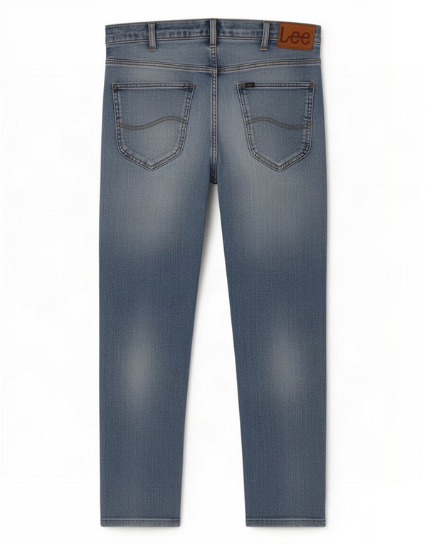 Lee Vaqueros Rectos Daren para Hombre W36 L28 Algodón Azul