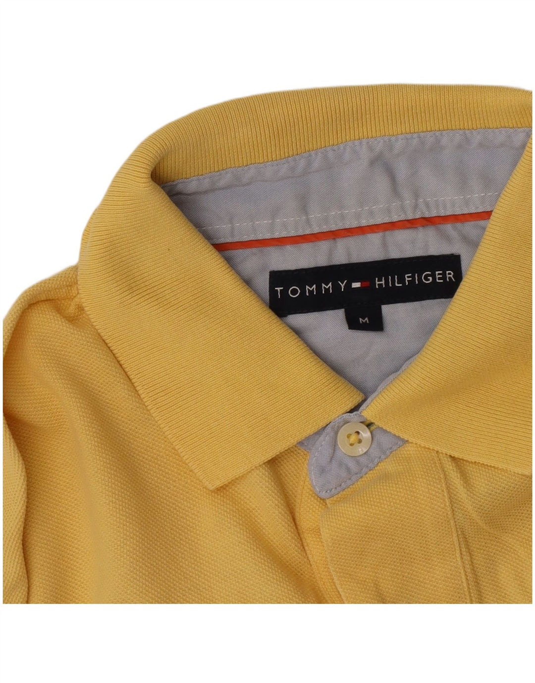 Polo Tommy Hilfiger Hombre Amarillo Medio