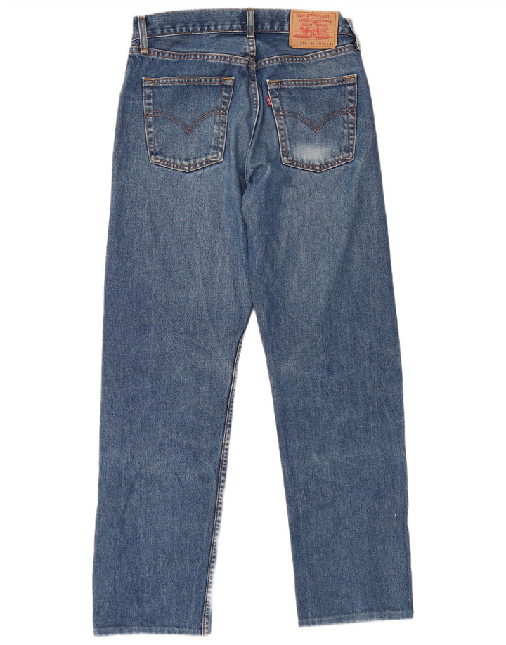 Levi's Hombre 521 Vaqueros Rectos W32 L32 Algodón Azul