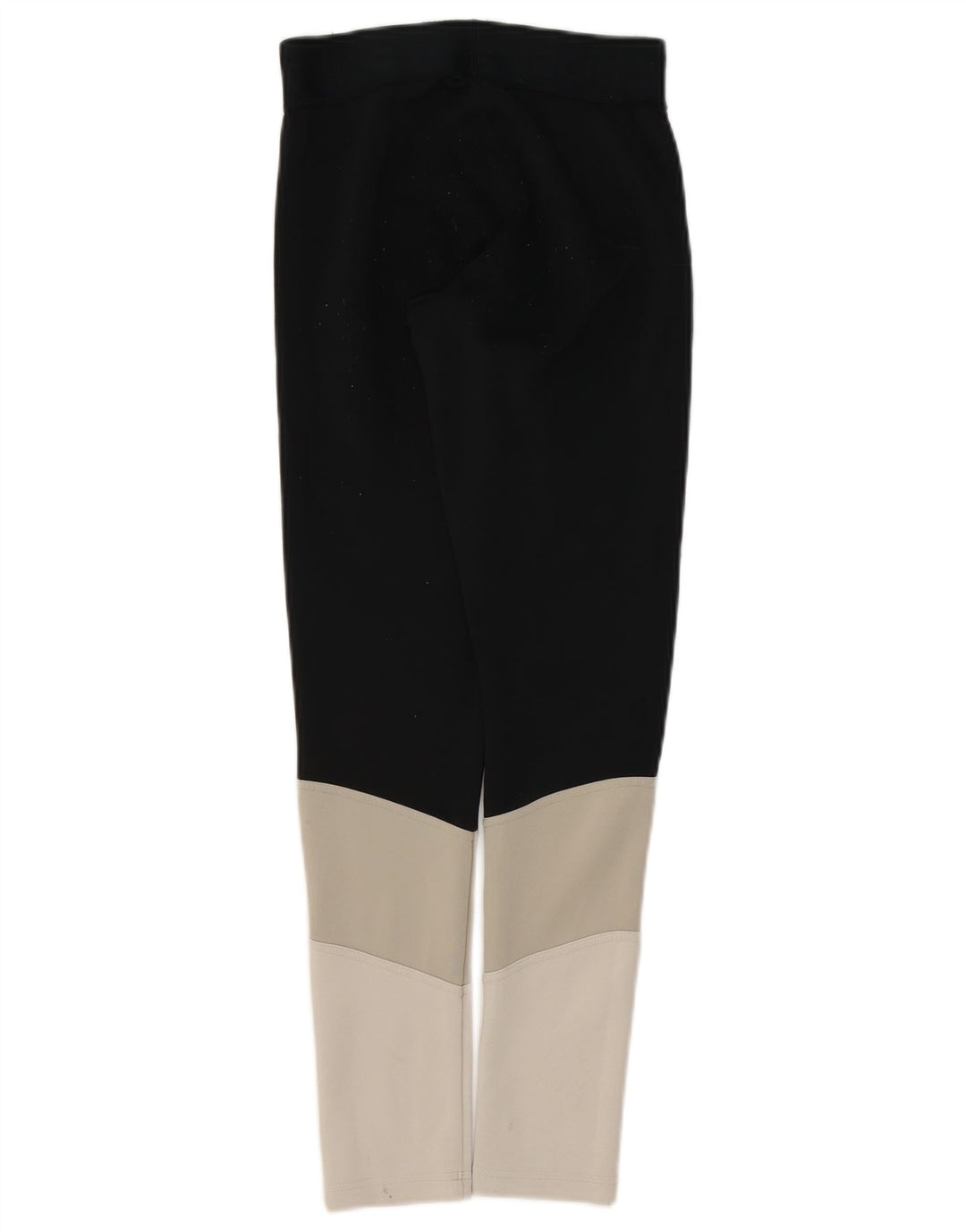 Adidas Leggings para mujer UK 4/6 XS Negro Colorblock Poliéster