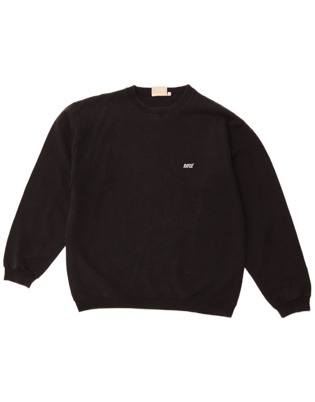 RIFLE Sudadera Hombre Jumper XL Algodón Negro