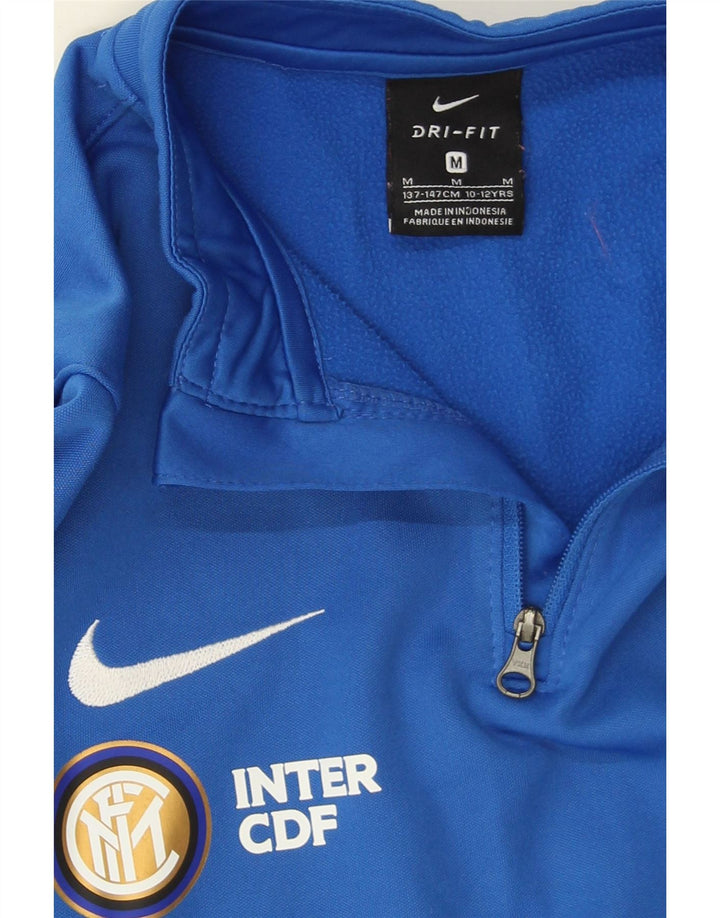 Nike Inter Milan Graphic Sudadera para niños 10-11 años Azul Medio