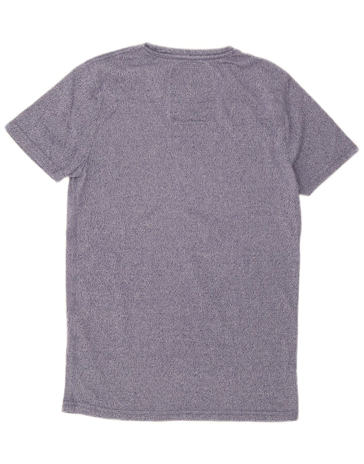 Superdry Camiseta con gráfico gráfico para hombre, talla pequeña, algodón azul