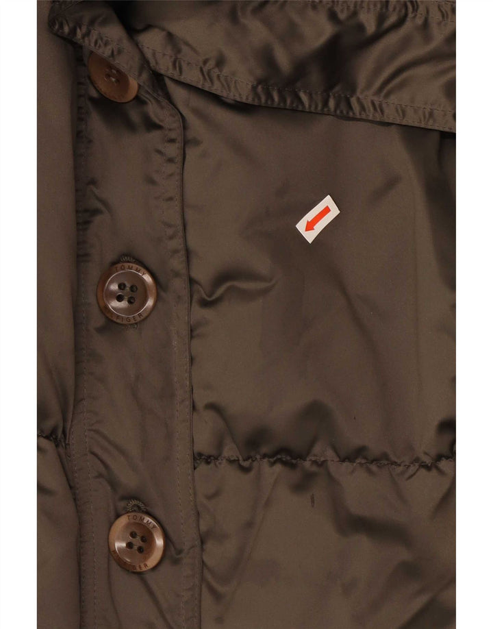 Chaqueta acolchada para mujer Tommy Hilfiger ES 40 XL Marrón Poliéster