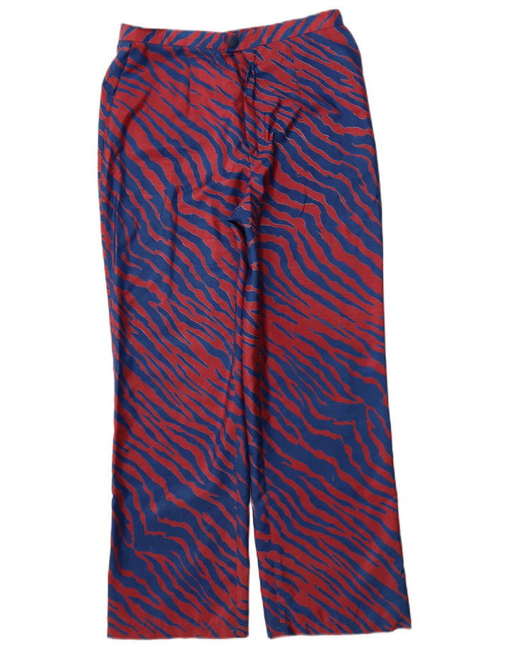 Pantalón chino recto VINTAGE para mujer W30 L29 Rayas azules