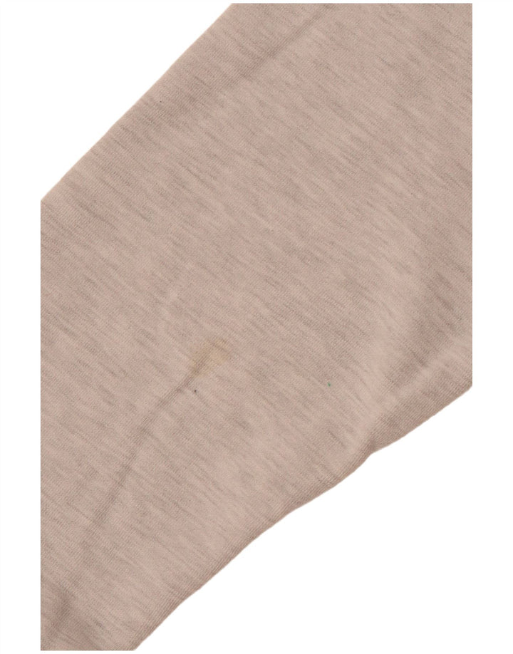 SUPERDRY Hombre Sudadera con gráfico Jumper Large Gris Algodón